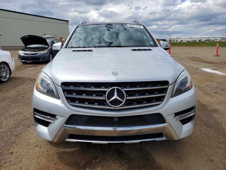2015 Mercedes-benz M-klasse VIN 4JGDA2EB9FA527795 COPART salvage auction — REAR END, AB - BOS - SALVAGE, sold $9,300 on 2026-07-07 (photo 5)