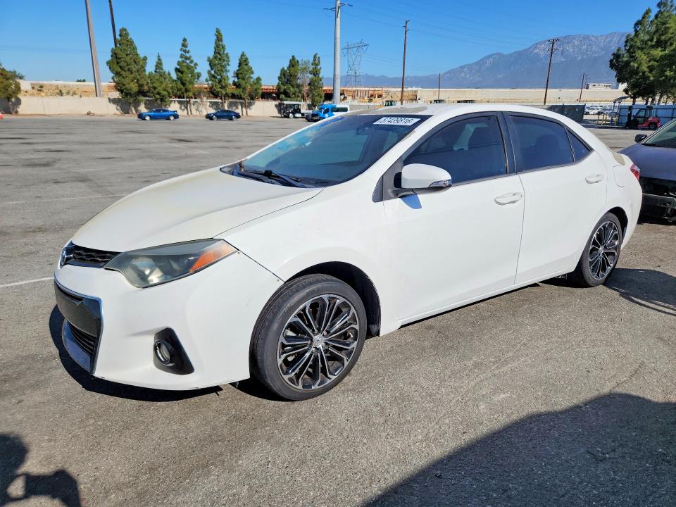 2014 Toyota VIN 5YFBURHEXEP168727 COPART salvage auction — REAR END, Ca - Salvage Certificate, sold $1,950 on 2026-07-30 (photo 1)