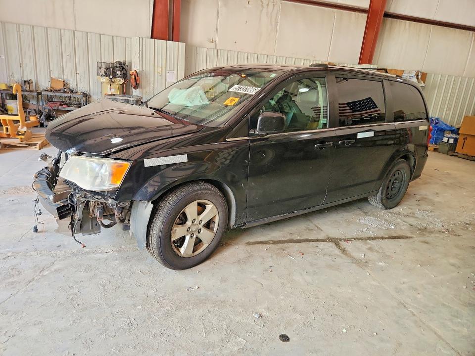 2019 Dodge Grand caravan VIN 2C4RDGCG5KR743064 COPART salvage auction — FRONT END, KS - CERTIFICATE OF TITLE, sold $150 on 2026-07-09 (photo 1)