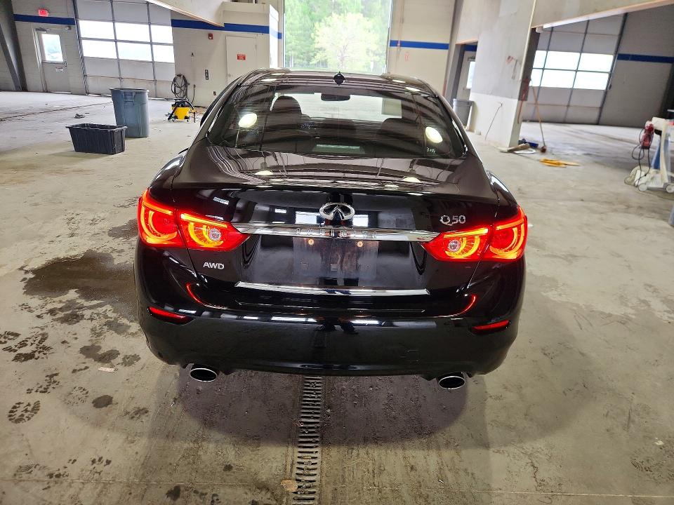 2017 Infiniti Q50 VIN JN1EV7AR3HM831173 COPART salvage auction — SIDE, Va - Cert Of Title - Salvage, sold $4,650 on 2026-07-10 (photo 6)