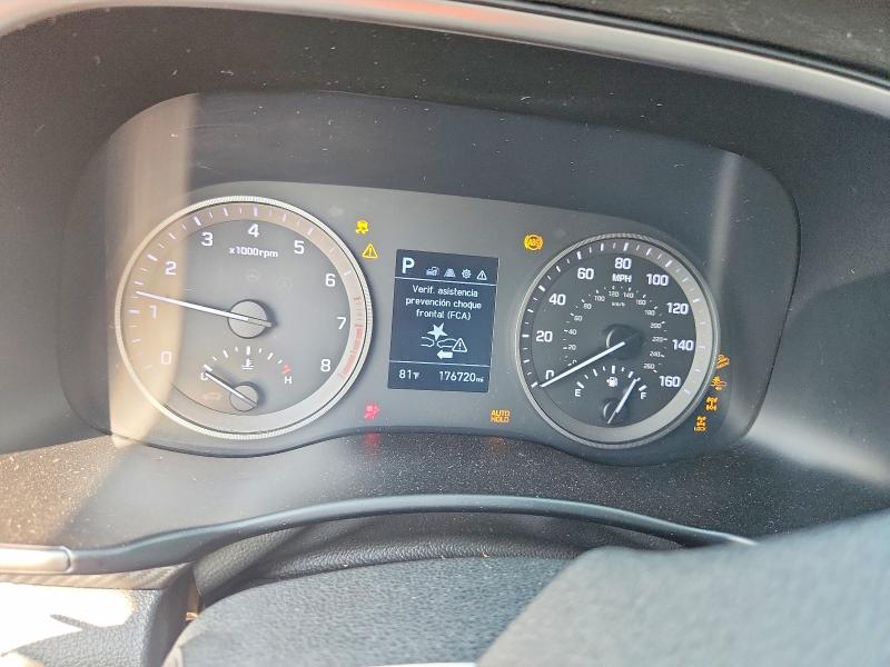 2019 Hyundai Tucson VIN KM8J2CA42KU868588 COPART salvage auction — FRONT END, Ct - Cert Of Title-Salvage, sold $2,050 on 2026-07-24 (photo 9)