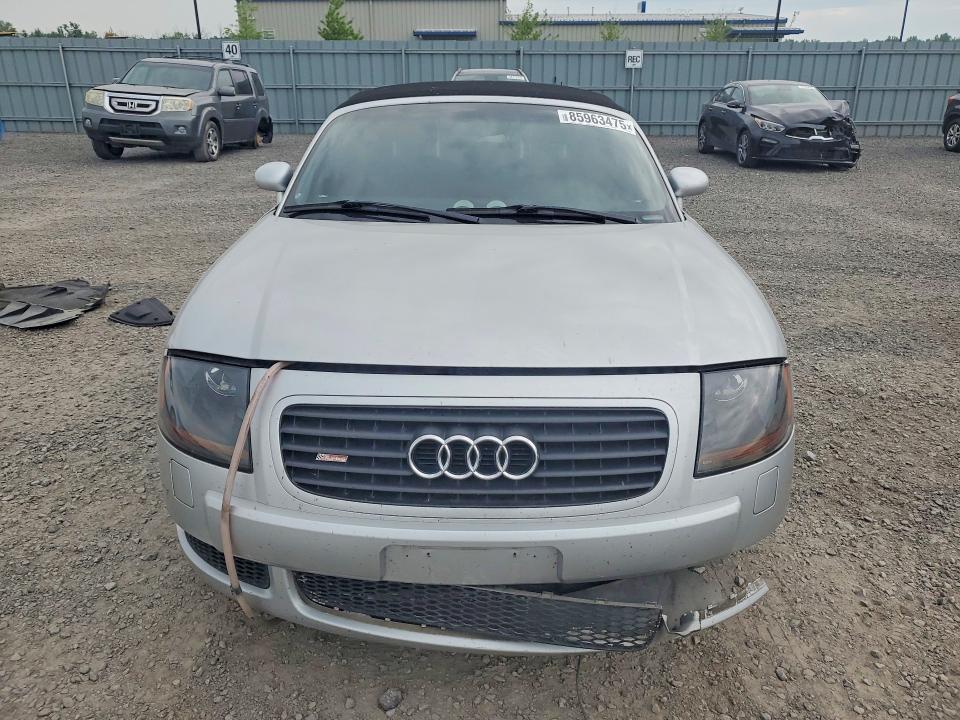 2001 Audi Tt quattro VIN TRUUT28N711013379 COPART salvage auction — FRONT END, On - Permit Salvage, sold $425 on 2026-07-28 (photo 5)