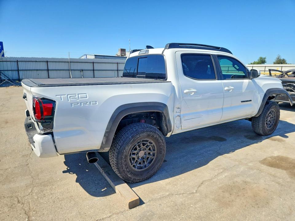 2023 Toyota Tacoma VIN 3TYCZ5AN3PT151579 COPART salvage auction — FRONT END, Ca - Salvage Certificate, sold $24,200 on 2026-07-31 (photo 3)
