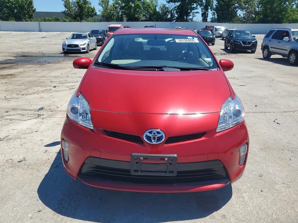 2015 Toyota Prius VIN JTDKN3DU5F0468629 COPART salvage auction — FRONT END, Id - Salvage Certificate Of Title, sold $6,400 on 2026-07-31 (photo 5)