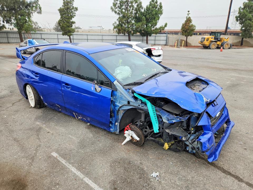 2017 Subaru WRX VIN JF1VA1E61H9833065 COPART salvage auction — ALL OVER, Ca - Salvage Certificate, sold $150 on 2026-09-16 (photo 4)
