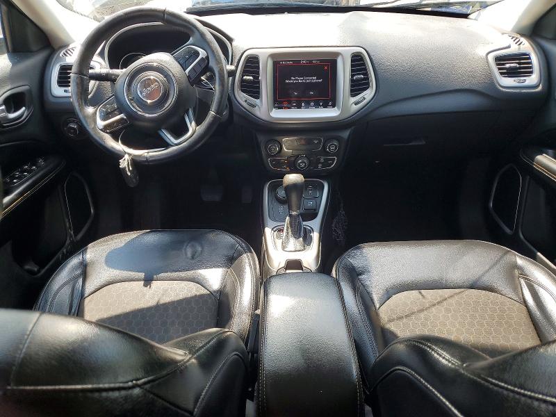 2018 Jeep Compass VIN 3C4NJDBB4JT103872 COPART salvage auction — FRONT END, PA - CERTIFICATE OF SALVAGE, sold $1,650 on 2026-08-16 (photo 8)