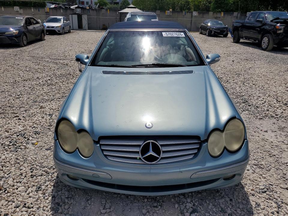 2004 Mercedes-benz Clk-klasse VIN WDBTK65G04T027198 COPART salvage auction — SIDE, Fl - Cert Of Title Slvg Rebuildable, sold $400 on 2026-07-02 (photo 5)