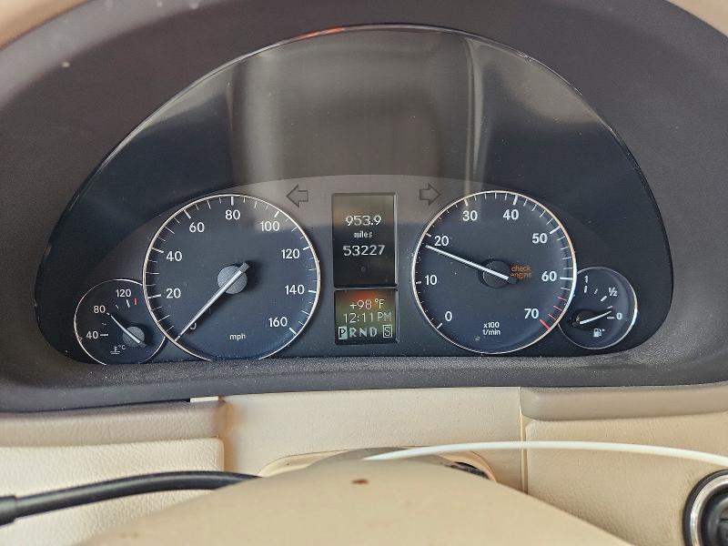 2007 Mercedes-benz C class VIN WDBRF92H07F868180 COPART salvage auction — MINOR DENT/SCRATCHES, FL - CERTIFICATE OF TITLE (P), sold $350 on 2026-07-28 (photo 9)