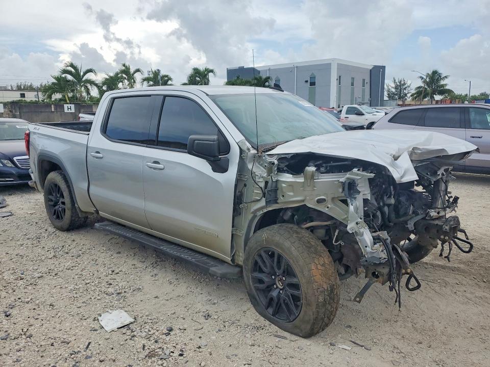 2021 Gmc SIERRA VIN 3GTU9CET6MG302826 COPART salvage auction — FRONT END, Ms - Cert Of Title-Salvaged, sold $2,700 on 2026-07-09 (photo 4)
