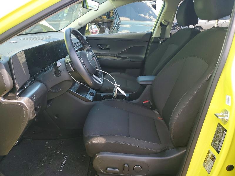 2024 Hyundai Kona VIN KM8HC3A63RU005824 COPART salvage auction — FRONT END, Nj - Cert Of Title-Salvage, sold $7,100 on 2026-07-22 (photo 7)