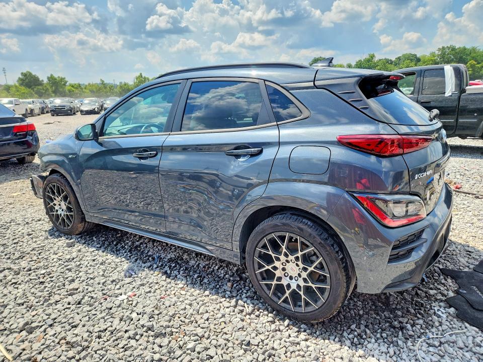 2022 Hyundai Kona VIN KM8K33A37NU801028 COPART salvage auction — FRONT END, Al - Cert Of Title-Salvage Title, sold $3,700 on 2026-07-14 (photo 2)