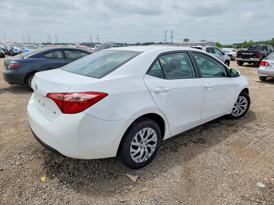 2019 Toyota Corolla VIN 5YFBURHE1KP885965 COPART salvage auction — HAIL, Il - Salvage Certificate, sold $3,800 on 2026-07-28 (photo 3)