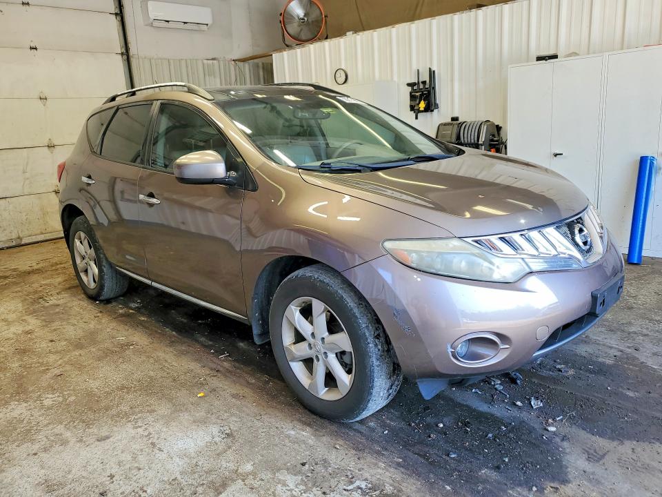 2009 Nissan Murano VIN JN8AZ18W69W133949 COPART salvage auction — REAR END, ME - CERT OF TITLE-SALVAGE COLLISIO, sold $90 on 2026-07-23 (photo 4)
