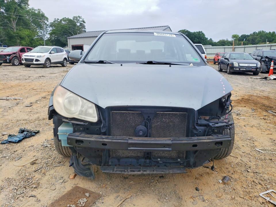2009 Hyundai Elantra VIN KMHDU46D39U777328 COPART salvage auction — FRONT END, Va - Cert Of Title - Salvage, sold $200 on 2026-07-06 (photo 5)