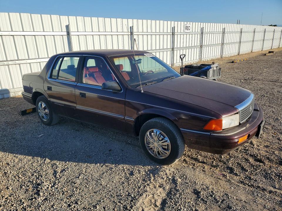 1994 Plymouth Acclaim VIN 1P3AA46K6RF231805 COPART salvage auction — MINOR DENT/SCRATCHES, Nv - Dis/Dlr/Exp Only Clean Title, sold $50 on 2026-07-06 (photo 4)
