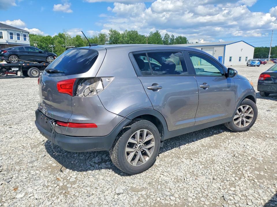 2014 Kia VIN KNDPB3AC8E7650163 COPART salvage auction — REAR END, Ma - Cert Of Title-Reconstrctd Coll, sold $3,150 on 2026-07-15 (photo 3)