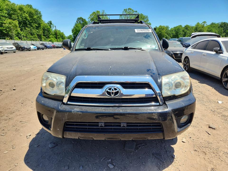 2006 Toyota 4runner VIN JTEBU14R568055013 COPART salvage auction — FRONT END, Pa - Certificate Of Salvage, sold $4,100 on 2026-07-08 (photo 5)