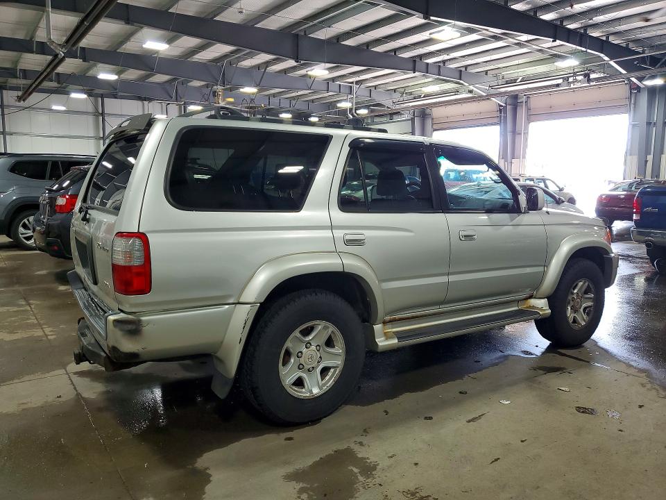 2000 Toyota 4runner VIN JT3HN86R7Y0320859 COPART salvage auction — REAR END, Mn - Cert Of Title-Prior Salvage, sold $325 on 2026-07-21 (photo 3)