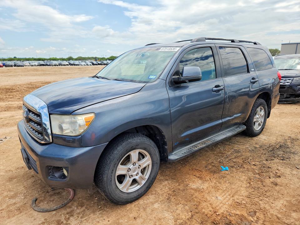 2008 Toyota Sequoia VIN 5TDZY64A88S009334 COPART salvage auction — MECHANICAL, Tx - Certificate Of Title (P), sold $2,900 on 2026-07-30 (photo 1)