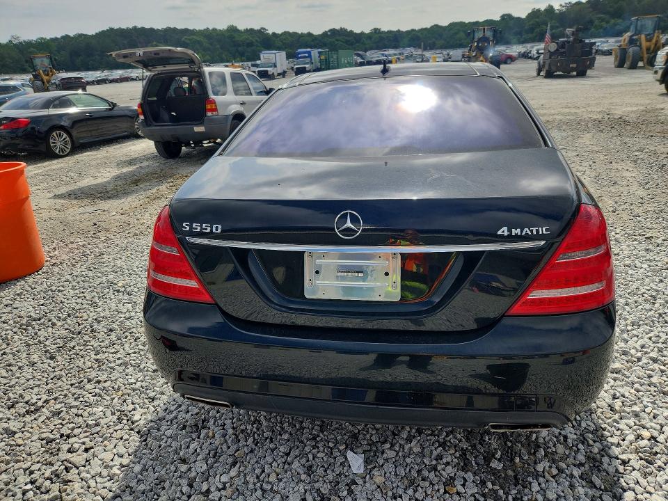 2010 Mercedes-benz S-klasse VIN WDDNG8GBXAA309015 COPART salvage auction — FRONT END, GA - CERT OF TITLE-SALVAGE, sold $850 on 2026-07-09 (photo 6)