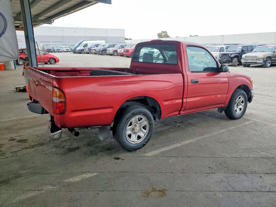 2001 Toyota Tacoma VIN 5TENL42NX1Z852869 COPART salvage auction — REAR END, Ca - Salvage Certificate, sold $3,800 on 2026-07-07 (photo 3)