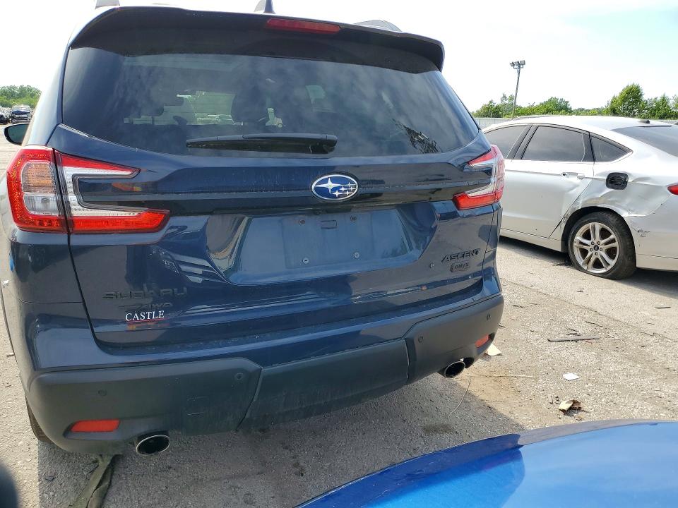 2025 Subaru Ascent VIN 4S4WMAFD2S3443424 COPART salvage auction — FRONT END, In - Cert Of Title-Salvage Title, sold $8,700 on 2026-07-20 (photo 6)