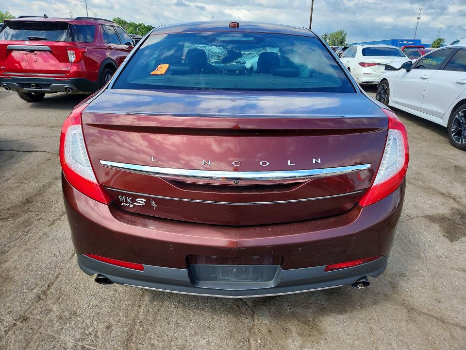 2015 Lincoln Mks VIN 1LNHL9EK3FG604968 COPART salvage auction — FRONT END, MI - CERTIFICATE OF TITLE, sold $600 on 2026-07-02 (photo 6)