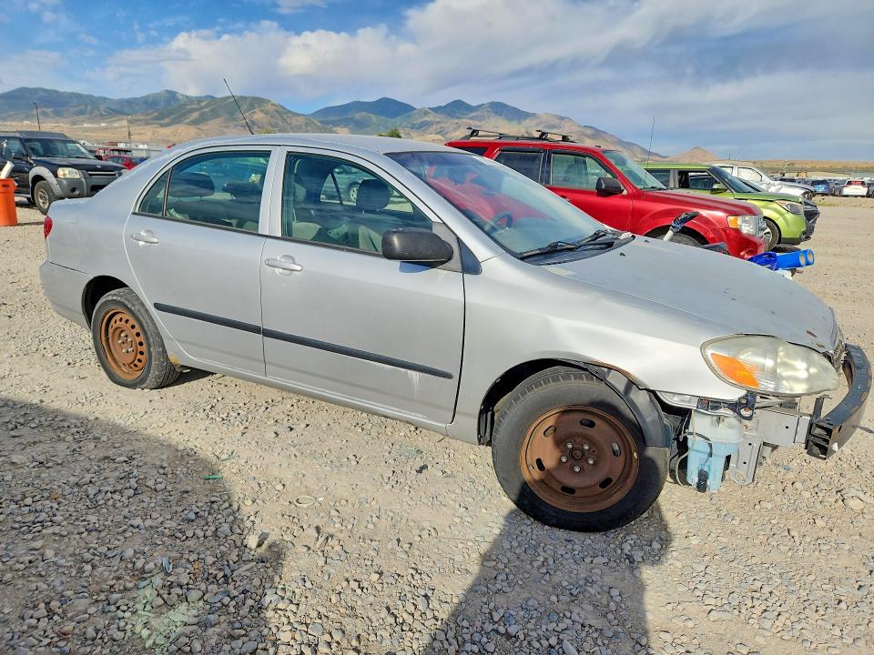 2007 Toyota Corolla VIN JTDBR32E170121557 COPART salvage auction — FRONT END, Ut - Salvage Certificate, sold $150 on 2026-07-24 (photo 4)