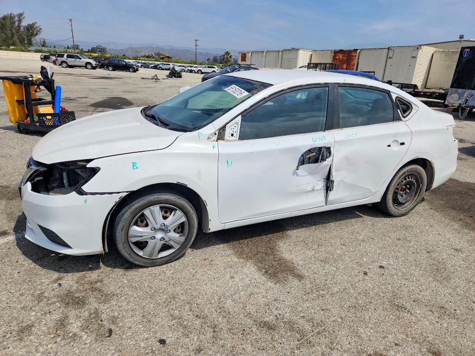 2016 Nissan Sentra VIN 3N1AB7AP0GY281366 COPART salvage auction — SIDE, Ca - Salvage Certificate, sold $875 on 2026-07-02 (photo 1)