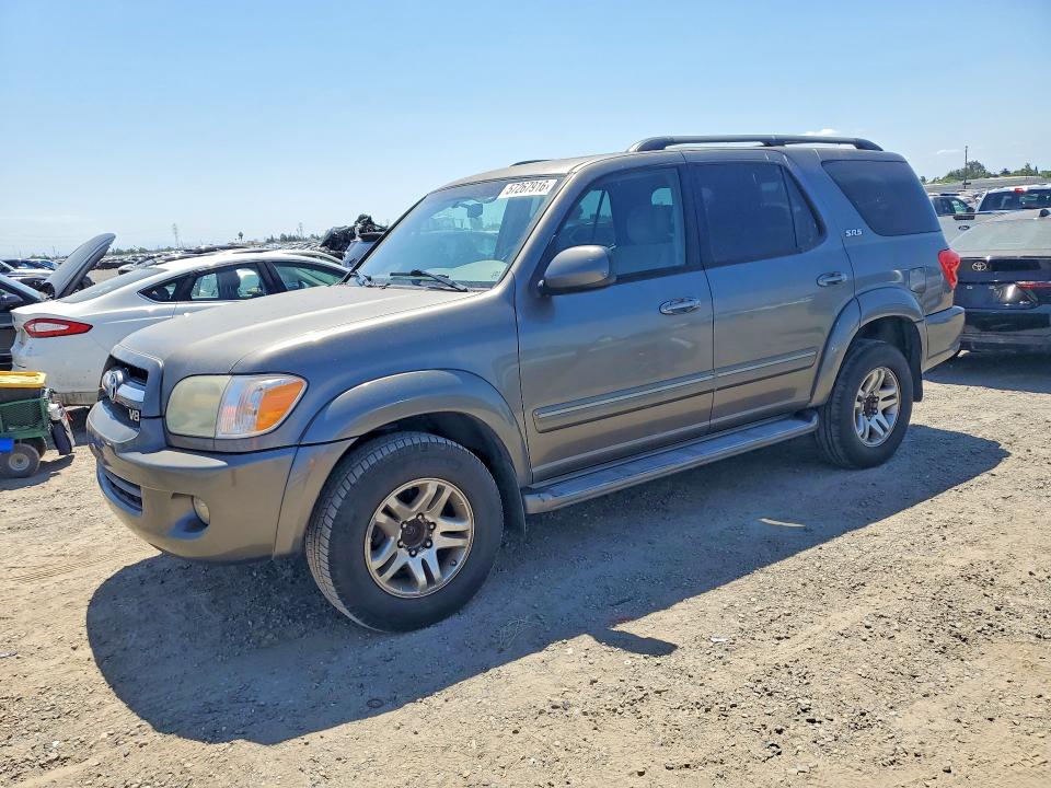 2006 Toyota Sequoia VIN 5TDZT34A76S271811 COPART salvage auction — VANDALISM, CA - SALVAGE CERTIFICATE, sold $1,000 on 2026-07-07 (photo 1)
