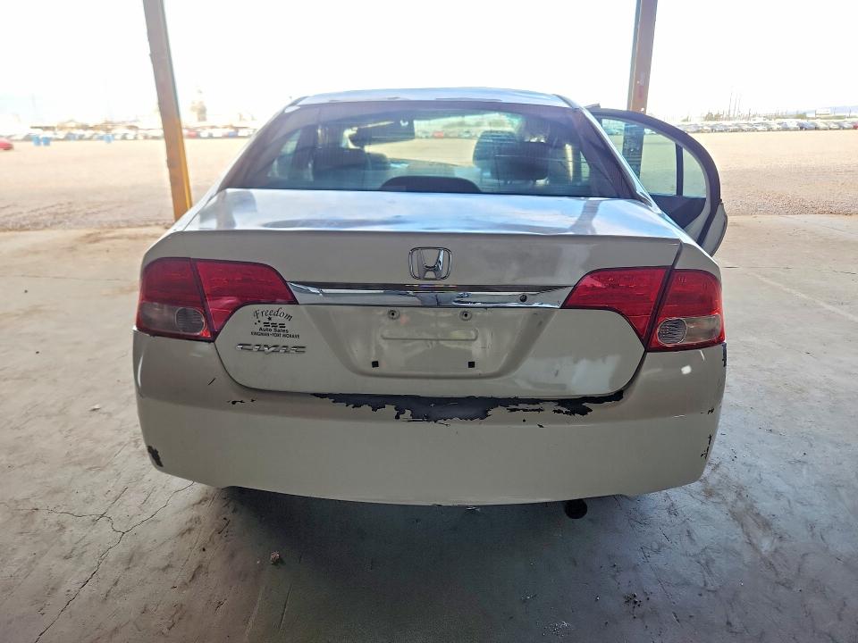 2010 Honda Civic VIN 2HGFA1F51AH565176 COPART salvage auction — ALL OVER, Az - Cert Of Title - Salvage, sold $275 on 2026-07-29 (photo 6)