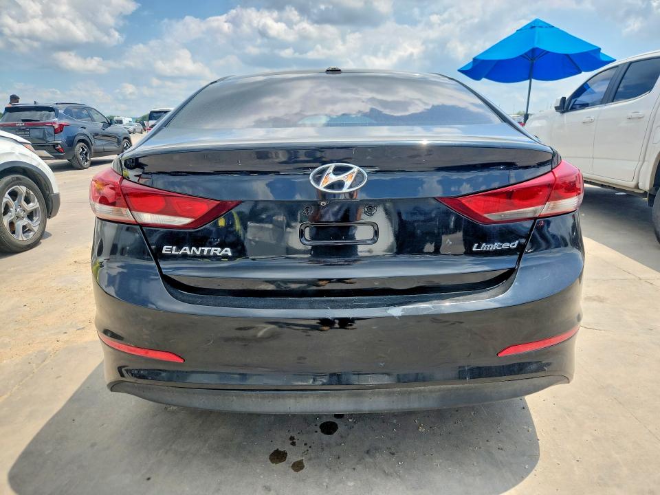 2017 Hyundai Elantra VIN 5NPD84LF2HH061480 COPART salvage auction — FRONT END, Tx - Salvage Vehicle Title, sold $2,400 on 2026-07-02 (photo 6)