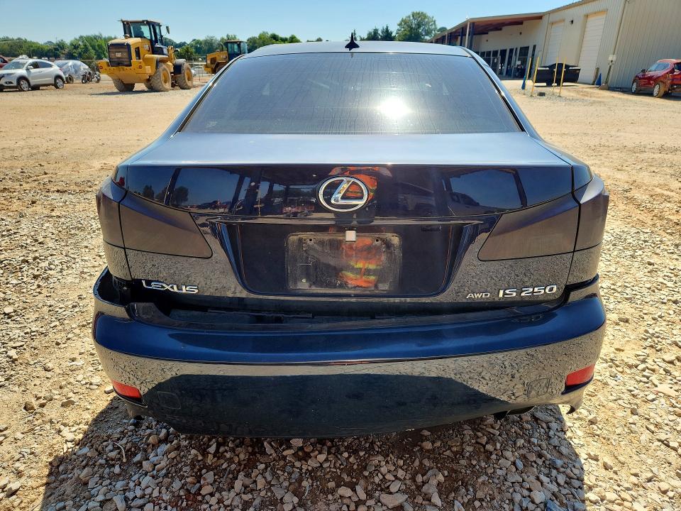 2008 Lexus Is VIN JTHCK262682024104 COPART salvage auction — ROLLOVER, Al - Cert Of Title-Salvage Title, sold $300 on 2026-07-15 (photo 6)