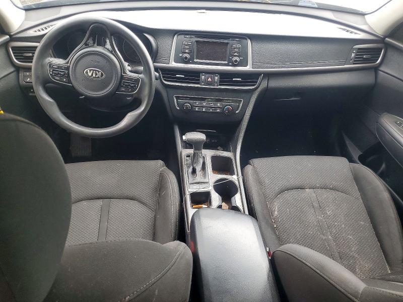 2016 Kia Optima VIN 5XXGT4L39GG066493 COPART salvage auction — FRONT END, Nc - Salvage Certificate Of Title, sold $475 on 2026-07-31 (photo 8)