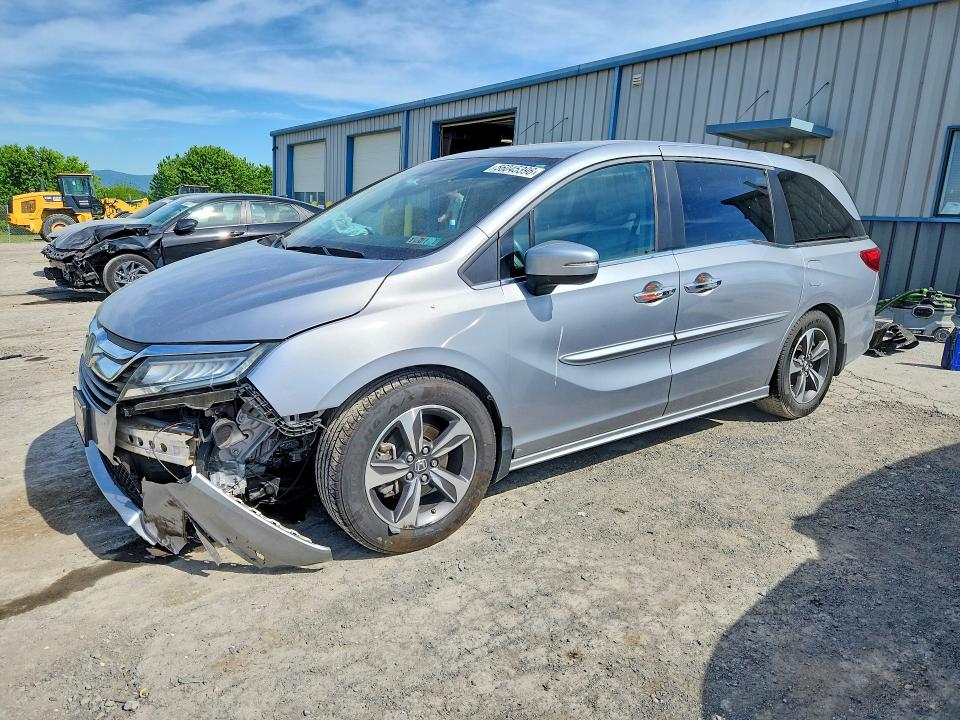 2018 Honda Odyssey VIN 5FNRL6H88JB020401 COPART salvage auction — FRONT END, Pa - Certificate Of Salvage, sold $6,000 on 2026-07-02 (photo 1)