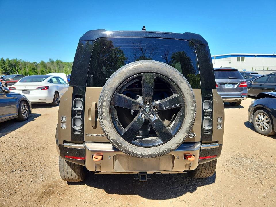 2021 Land rover Defender VIN SALEX7RU7M2054513 COPART salvage auction — FRONT END, ON - PERMIT SALVAGE, sold $29,250 on 2026-07-30 (photo 6)