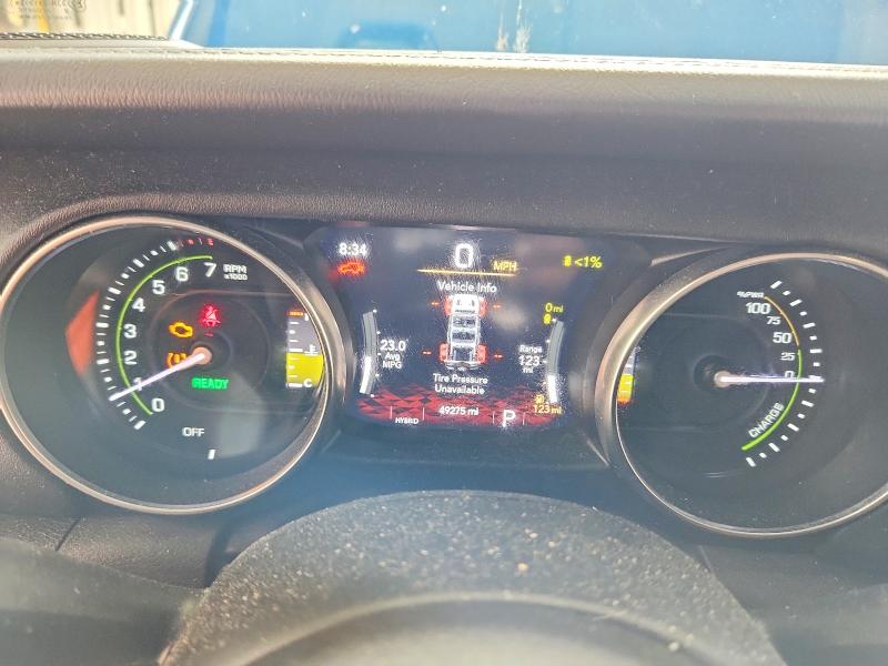 2023 Jeep Wrangler / VIN 1C4JJXP68PW516781 COPART salvage auction — MINOR DENT/SCRATCHES, Mo - Certificate Of Title, sold $20,250 on 2026-07-02 (photo 9)