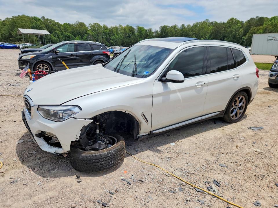 2021 BMW X3 VIN 5UXTY5C03M9H78004 COPART salvage auction — FRONT END, Va - Cert Of Title - Salvage, sold $10,500 on 2026-07-13 (photo 1)