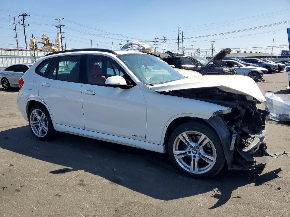 2015 BMW X1 VIN WBAVM1C53FV498162 COPART salvage auction — FRONT END, Ca - Salvage Certificate, sold $850 on 2026-07-29 (photo 4)