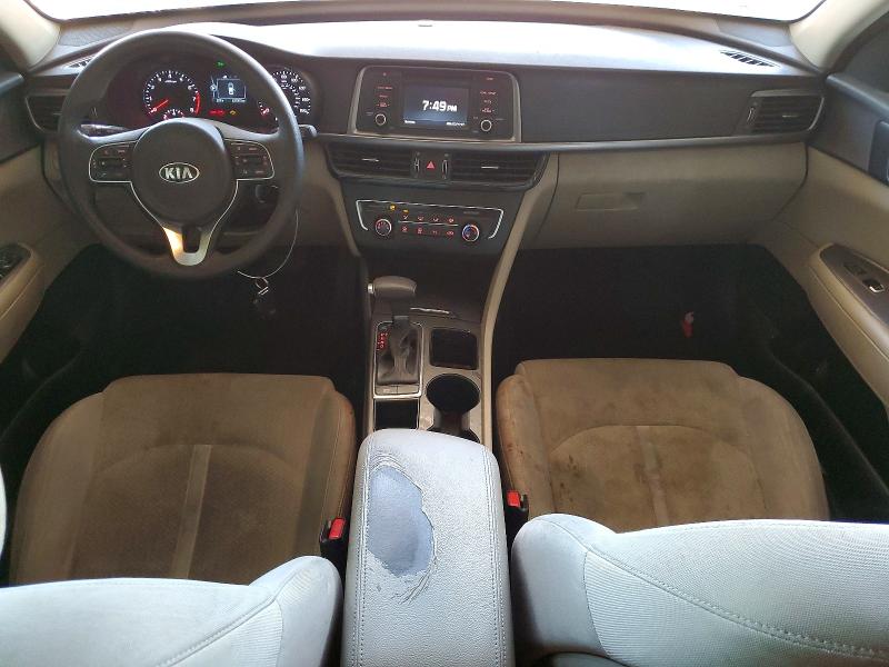 2016 Kia Optima VIN KNAGT4L31G5072158 COPART salvage auction — NORMAL WEAR, Az - Certificate Of Title, sold $325 on 2026-07-08 (photo 8)