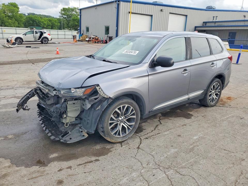 2017 Mitsubishi VIN JA4AZ2A31HZ031936 COPART salvage auction — FRONT END, Tn - Salvage Certificate, sold $600 on 2026-07-13 (photo 1)