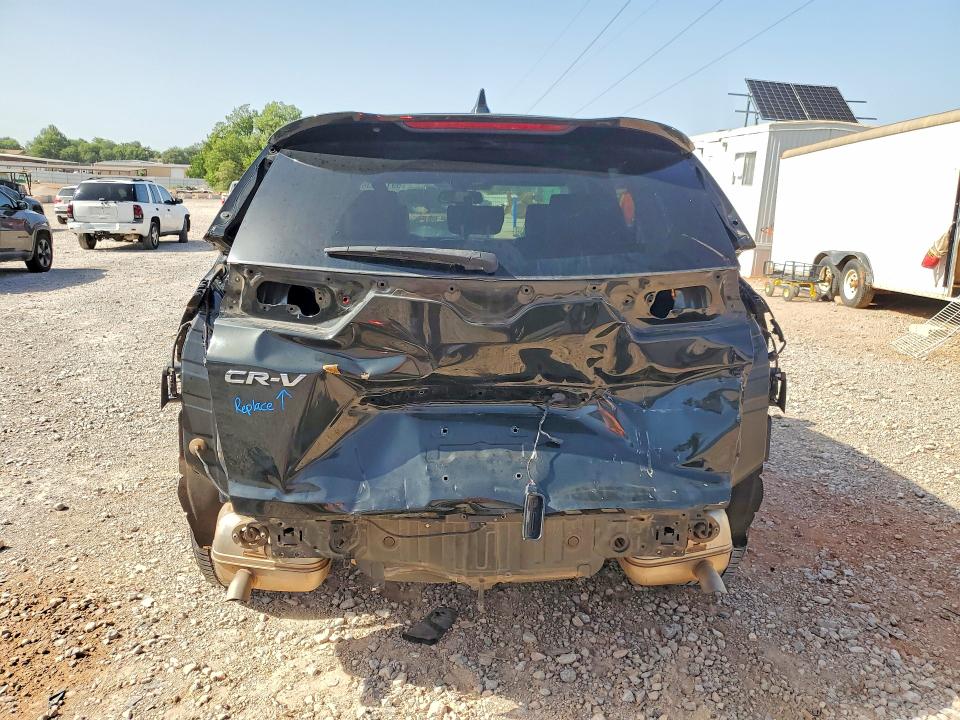 2018 Honda Cr-v VIN 7FARW1H82JE014883 COPART salvage auction — REAR END, Ok - Cert Of Title-Salvage, sold $7,800 on 2026-07-30 (photo 6)