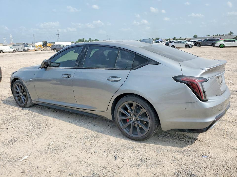 2025 Cadillac VIN 1G6DP5RK9S0117452 COPART salvage auction — WATER/FLOOD, Tx - Salvage Title-Flood Damage, sold $3,300 on 2026-07-24 (photo 2)