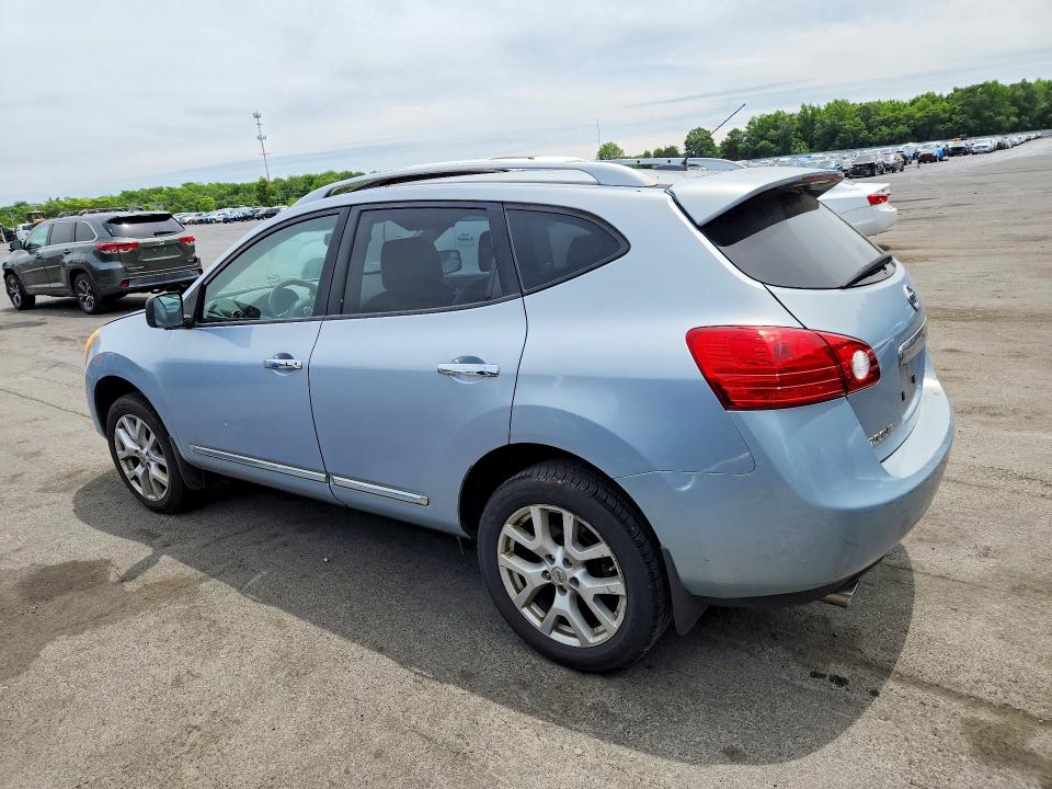 2012 Nissan Rogue sport VIN JN8AS5MV4CW383772 COPART salvage auction — FRONT END, Nj - Cert Of Title-Salvage, sold $125 on 2026-07-28 (photo 2)
