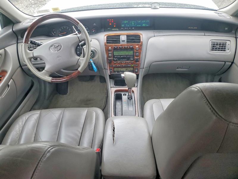 2004 Toyota Avalon VIN 4T1BF28B34U366490 COPART salvage auction — FRONT END, NY - MV-907A SALVAGE CERTIFICATE, sold $450 on 2026-07-09 (photo 8)