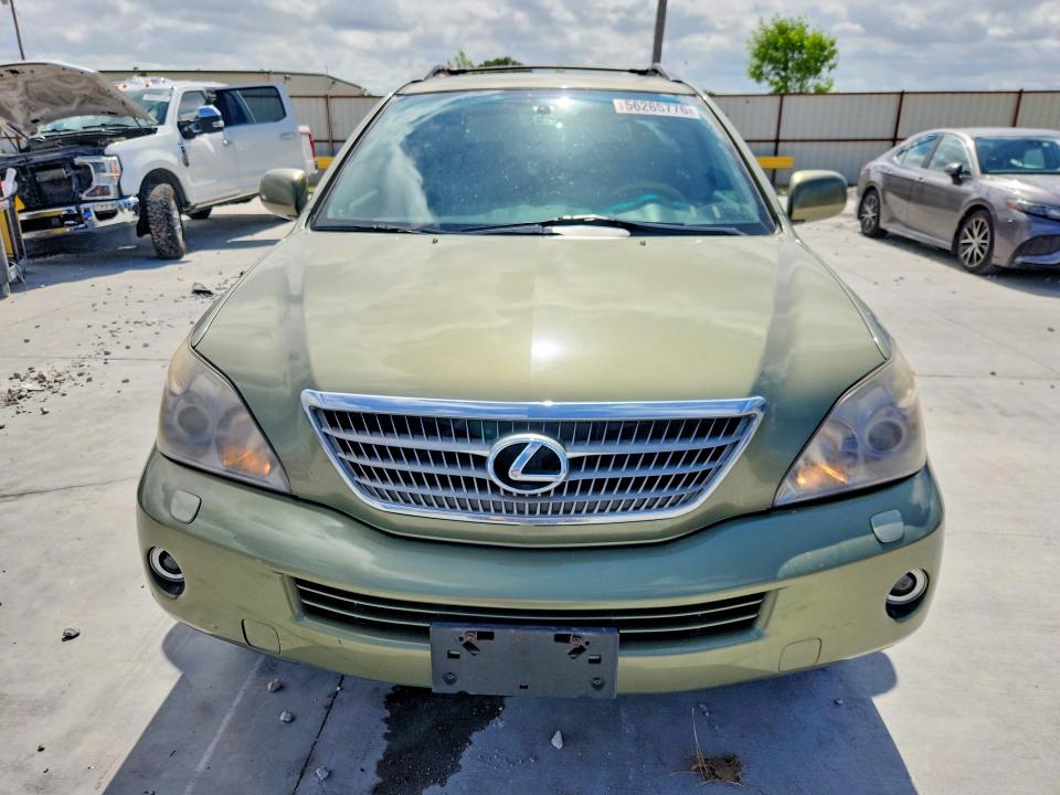 2008 Lexus Rx VIN JTJGW31U382008395 COPART salvage auction — REAR END, Tx - Salvage Vehicle Title, sold $2,300 on 2026-07-14 (photo 5)