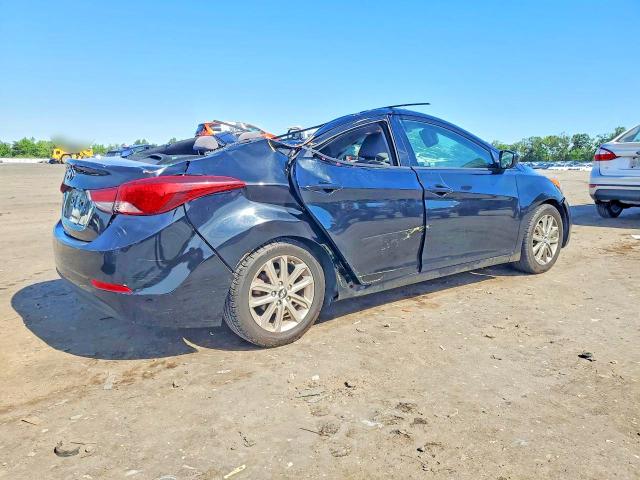 2015 Hyundai Elantra VIN KMHDH4AE6FU264655 COPART salvage auction — ALL OVER, Va - Cert Of Title - Salvage, sold $1,250 on 2026-07-08 (photo 3)