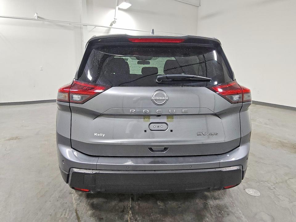 2024 Nissan Rogue VIN JN8BT3BB2RW183478 COPART salvage auction — FRONT END, Va - Cert Of Title - Salvage, sold $6,200 on 2026-07-07 (photo 6)