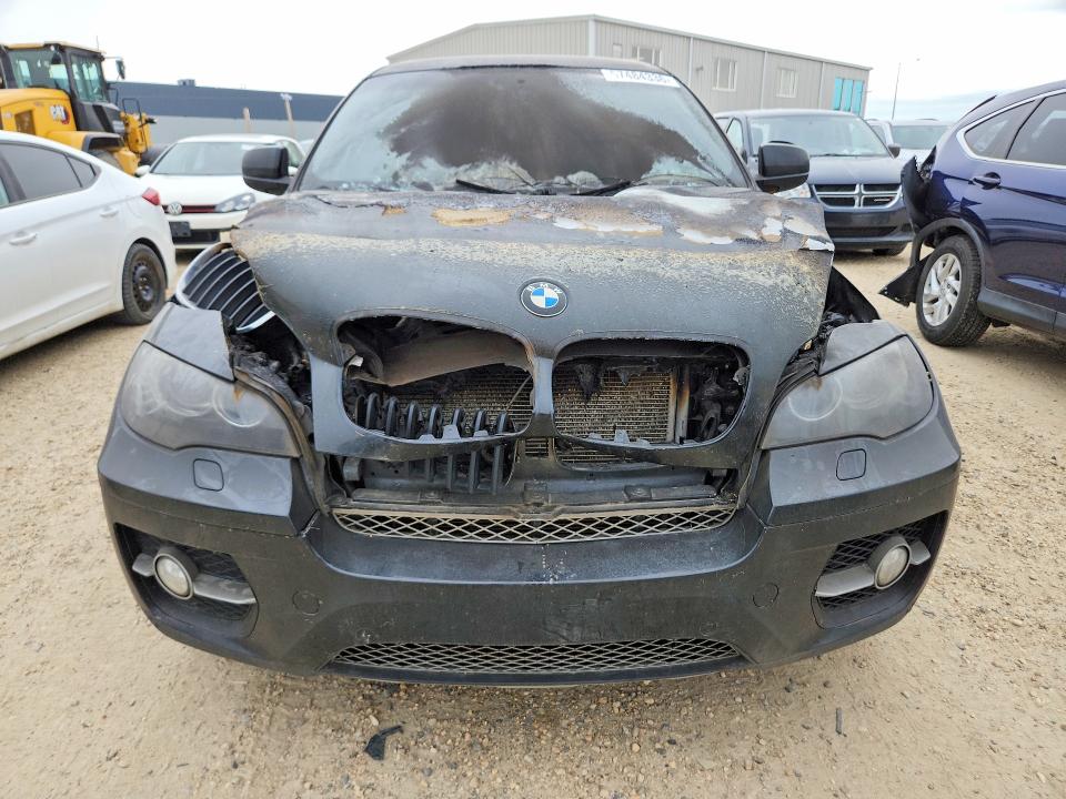 2009 BMW X6 VIN 5UXFG43599L223698 COPART salvage auction — BURN, Ab - Bos - Salvage, sold $900 on 2026-07-09 (photo 5)