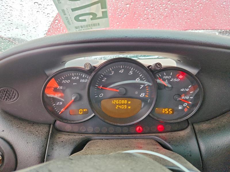 2001 Porsche Boxster VIN WP0CA29871U621728 COPART salvage auction — MINOR DENT/SCRATCHES, Il - Certificate Of Title, sold $5,900 on 2026-07-02 (photo 9)
